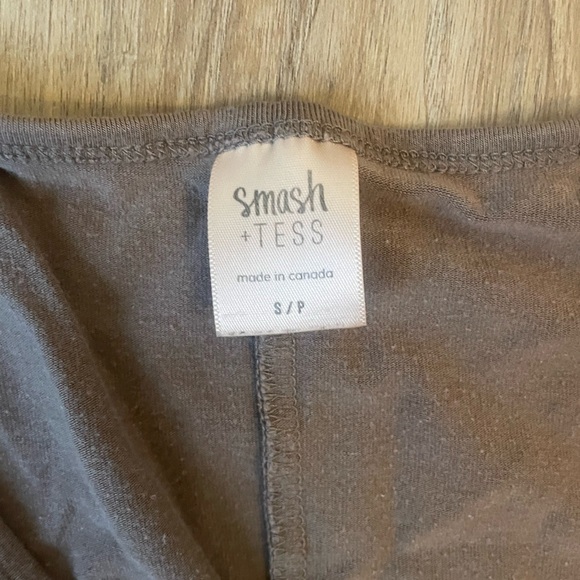 Smash and Tess Sunday romper in Cafe au Yay - Picture 2 of 2